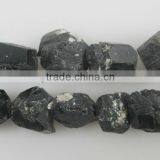 Wholesale Gemstone Row Stone Black Tourmaline Stone Natural Rough Black Tourmaline thumbnail-1