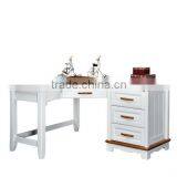 Nice America Style White and Coffee Computer Desk Corner Desk#SP-BT017 thumbnail-2