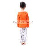 Orange Kids Clothes Children Girls Boutique Clothing Girls Frock Patterns Childrens Boutique Top and Pants Ruffle Outfit thumbnail-4