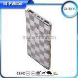 Real Leather Power Bank 8000mah Polymer Battery High Quality