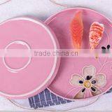 Creative Japanese Korean Flat Ceramic Dinner Plate HY1671902 thumbnail-4