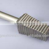 Contemporary Drapery Hardware Decorative Drapery Rods Designer Curtain Finials With Steel Pipes thumbnail-1