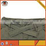 High Quality Custom Mens Casual Harem Shorts With Belt for Summer thumbnail-3