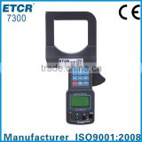ISO CE ETCR7300 Large Caliber High Accuracy Three Phase Power Clamp Tester