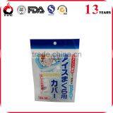 Plastic Printing Header Bag With Self Adhesive Flap