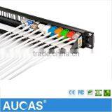 High Quality 1u 19 Inch Rack Blank Patch Panels 24 Port thumbnail-3