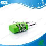 AJF High Quality and Top Security 3 Dials Aluminium Material Password Lock, Gym Locker Lock thumbnail-4