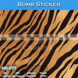HD-077 Hot Selling Bomb Leopard Grain Camouflage Car Vinyl Film