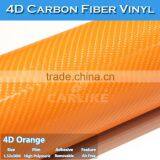 SINO Factory Color Change Automobile Stickers Orange PVC Carbon Fiber Vinyl thumbnail-3