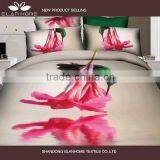 100% Cotton Reactive Printed Wholesale 3D Quilt Cover Set thumbnail-1