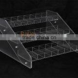 3tier High-capacity Clear Acrylic Nail Polish Display Rack thumbnail-2