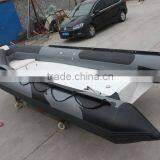 5.2m grey fiberglass sea boat with CE certification inflatable boat