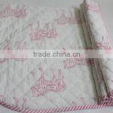 Washable Baby Quilt Cotton Baby Quilt Crib Quilt for Baby 40" thumbnail-1