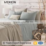 High Quality 20% cotton 80% linen 400tc Linen Bed Sheet Sets