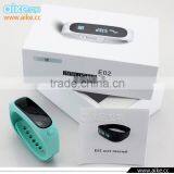 Smart Wrist Watch E02 Smartband Waterproof Bluetooth Fitness Tracker Health Bracelet Sports Wristband Gear Fit For Android IOS thumbnail-4