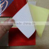 Red and White PVC Self-adhesive Reflective Film