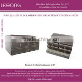 Decorative Leather Storage Box with drawer/MDF organizer Box