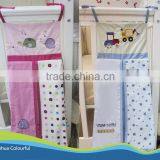 New Design Cotton Embroidery Nappy Changing Bag Diaper Bag Nappy Bag Diaper Stacker NA1032