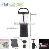 Asia Leader Products Solar Power Hand Crank Camping Light With FM Radio thumbnail-1