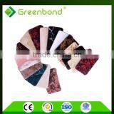 Greenbond Acp Single Side Coating Marble Texture Aluminum Composite Panel thumbnail-1