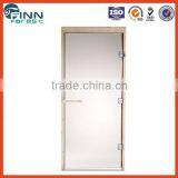 Bath Room Glass Doors With Aluminium Frame for Steam Sauna 1860*760/670mm Glass Door for Steam Room thumbnail-1