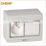 2015 Sale IP55 16A 250V Bathroom Use Waterproof Wall Socket / One-position French Style Socket thumbnail-1