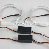 Red Color Waterproof 80mm Led Angel Eyes Head Lamp Xenon Bulb CE-certificate Headlight for Car Led Halo Rings Kit thumbnail-3