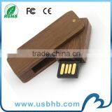 4GB Factory Price Custom Logo Wood USB Pen Drive thumbnail-1