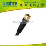 RG59 25 Feet Coaxial Video Cable With F Plugs at Each End - Black thumbnail-1