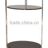 Glass Side Table for Coffee Shop NS1185