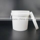 Bucket Plastic With Handle, 3 Liter Paint Bucket, Custom Print Small Pail With Lid thumbnail-3