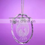 man-made crystal Christmas treee small decorations for pendant ornament(R-0863)