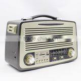 Retro Wood Radio With USB Player and Recording Function thumbnail-2