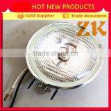 12V 4 Inch Voltage Chrome Black Housing Trailer Tractor Front Round Driving Light