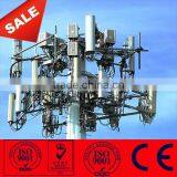 30M Steel Cell Tower Hot Dip Galvanized , Cell Phone Tower thumbnail-2