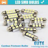 6SMD 3SMD 8SMD LED Reading Car Adapter Light White Festoon Lamp Bulb thumbnail-6
