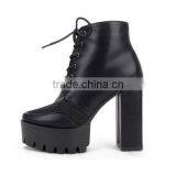 PU Women Shoes Newest Designs Higg Quality Shoes 2017 PF4420 thumbnail-3