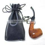 Customized leather souvenirs smoking tabacco protection pouch