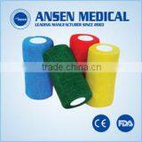 Best Price Colorful Non Woven Elastic Cohesive Self-adhesive Bandage for Horse thumbnail-1