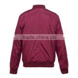 Fashion Wine Red Man Bomber Jacket Wholesale Military Parka thumbnail-2