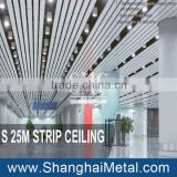 aluminum or other metal strip ceiling