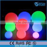 PE Illuminated Outdoor Led Glow Ball,waterproof Led Ball Lighting