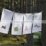 ECO FRIENDLY VERYSOFT GREEN BAMBOO TEA TOWEL thumbnail-1