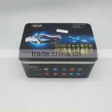 Rectangular Tin Box With Printing and Beautiful Picture for Saving Food or Toy