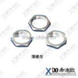 254SMO S31254 1.4547 Alloy59 Hardware Fastener Stainless Steel Hex Thin Nut m8 Hexagon Thin Nut thumbnail-2