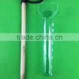 Garden Rain gauge/ Garde plastic rain gauge with holder