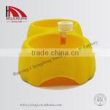 Cat Bowl With Drinker in Yellow 300*170*65 mm thumbnail-1