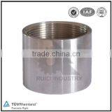 Customized precision casting stainless steel screwed/threaded bushing