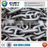 High Grade Industrial Metal Steel Studless Link Marine Offshore Mooring Chain thumbnail-1