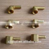 1/8''-1/2''x6/8/10/12 Forged Brass Elbow Hose Barb Fitting thumbnail-5